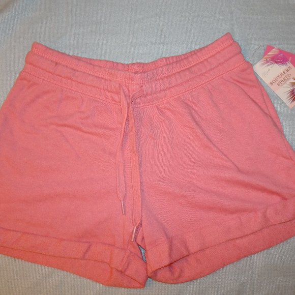 Southern Spirit cuffed shorts, NWT, Dark Blush/Peach, Size Womens XS - Picture 1 of 5
